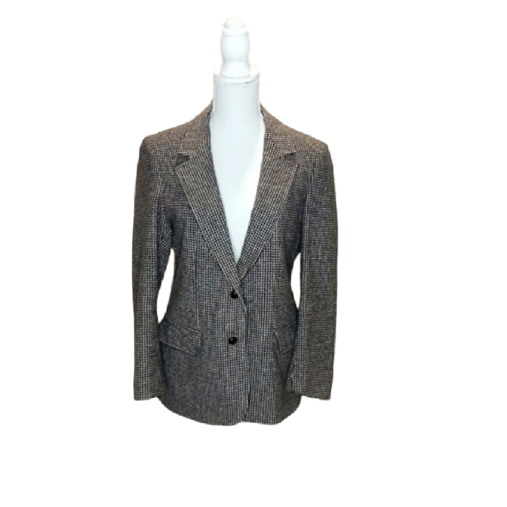 Vintage Oscar de la Renta Wool Blend Blazer